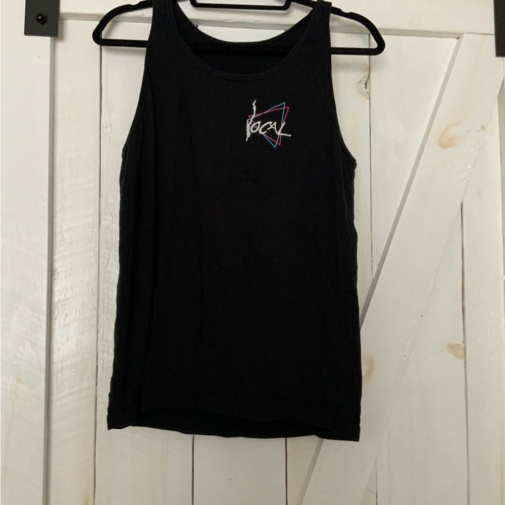 Local Lake George Black Tank Top